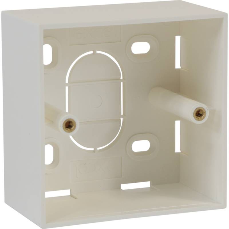 Back box 86x86mm cu adancime 47mm