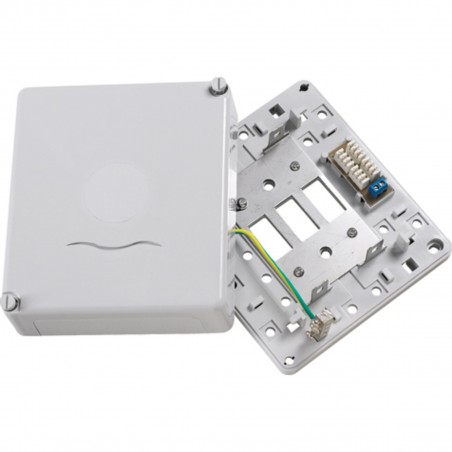 Cutie distributie reglete telefonie 30 perechi neechipata cu suport pentru maxim 3 reglete 2/10 LSA-PLUS / LSA-PROFIL