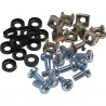 Cage Nuts and Bolts for Rack or Cabinet Datacenter 50 pcs