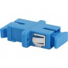 Adaptor fibra optica SC simplex singlemode albastru