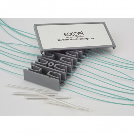 Sustinator suduri fibra optica cu prindere banda adeziva