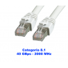 Patch cord Cat.8.1 S/FTP RJ45 40 Gb/s 2000 MHz LSZH gri