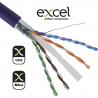 Cable Category 6 F/UTP AWG 23 (0,573 mm) LS0H Euroclass B2ca-s1a-d1-a1 Violet