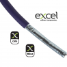 Cable Category 6 F/UTP AWG 23 (0,573 mm) LS0H Euroclass B2ca-s1a-d1-a1 Violet
