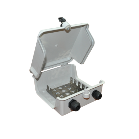 Outdoor Distribution Box for 50 pair KRONE 2/10 LSA PLUS / LSA PROFIL Telecommunications Modules
