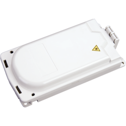 Wall Mount Fiber Optic Splice Closure IP65 for 4x SC simplex adapters or 4 LC duplex adapters Singlemode or Multimode