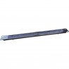 Organizator cabluri cabinet 1U 19” cu perii negru