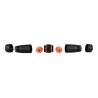 Connection module RJ45 Cat 6A FTP IP68 black