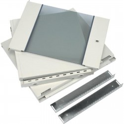 Cutie montabila pe perete gri 6U 600x368x390mm (WxHxD)
