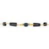 Connection module RJ45 Cat 6A FTP IP68 black